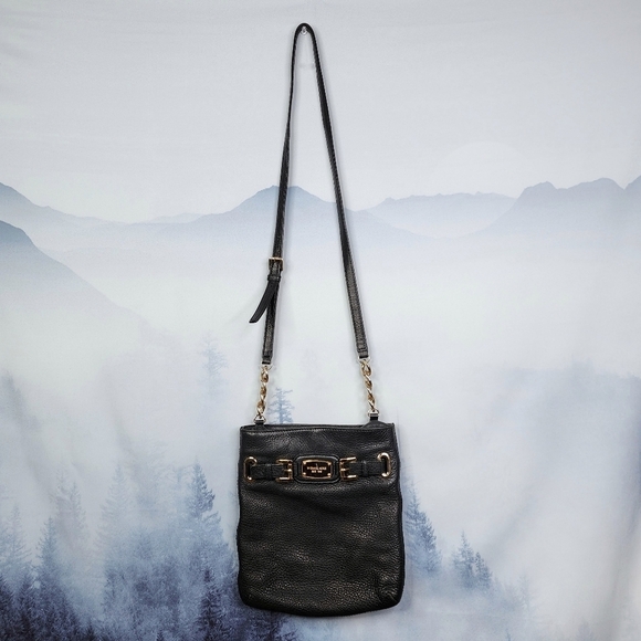 MICHAEL Michael Kors Handbags - MICHAEL Michael Kors Black Pebbled  Leather Bag